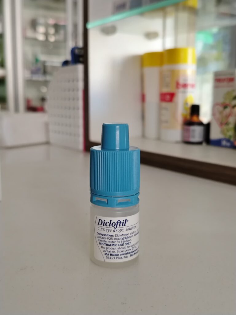 Dikloftil 0,1% 5 ml Nə Üçündür? İstifadə Qaydası